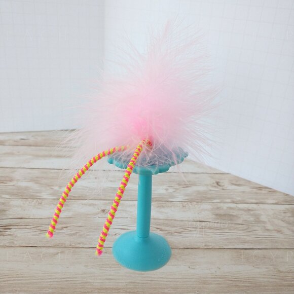 Cat Toys Set of 3 Plush Bird Catnip, Love Bird Silvervine-Catnip, Window Wobbler - Picture 10 of 14